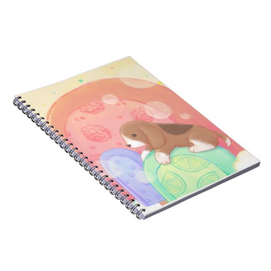 Carnet Beagle & Popsicles (Côté Droit)