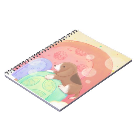 Carnet Beagle & Popsicles (Côté gauche)