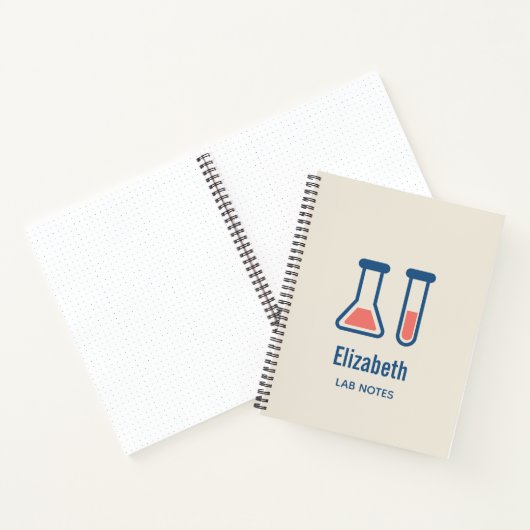 Carnet Beaker & Test Tube Science Themed (Intérieur)