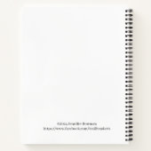 Carnet Bear and butterfly (Dos)