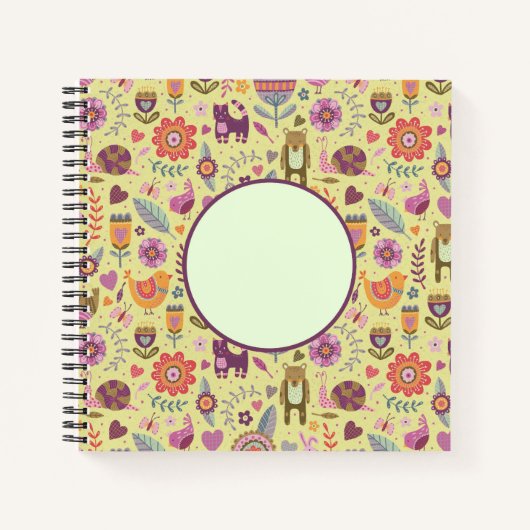 Carnet Bear and friends notebook (Devant)