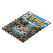 Carnet Bear Brooks Falls Moderne KlayKoo (Côté gauche)