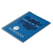 Carnet Bear Walking in Moonlight Vintage voyage (Côté gauche)