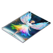 Carnet Beau ange avec ailes (Côté gauche)