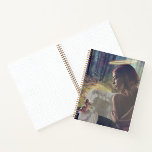 Carnet Beau ange avec Imaginaire Fairy Art