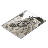 Carnet Beau Appaloosa noir et blanc (Côté gauche)