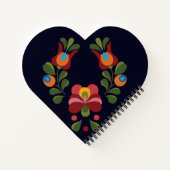 Carnet Beau arrangement floral (Dos)