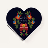 Carnet Beau arrangement floral (Devant)