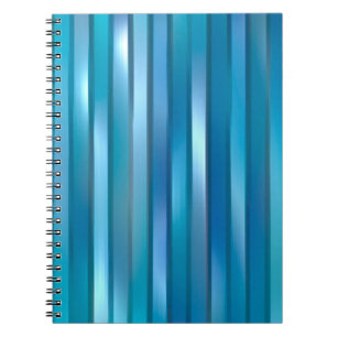 Carnet Beau arrière - plan vertical abstrait bleu avec l