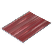 Carnet Beau arrière - plan vertical abstrait rouge avec l (Côté gauche)
