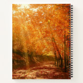 Carnet Beau automne (Dos)