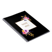 Carnet Beau bouquet fleuri (Côté Droit)