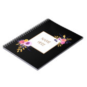 Carnet Beau bouquet fleuri (Côté gauche)