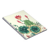 Carnet Beau Cactus À Fleur (Côté Droit)