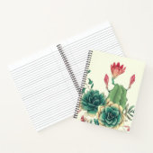 Carnet Beau Cactus À Fleur (Intérieur)