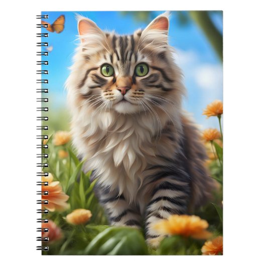 Carnet Beau chats beau jardin (Devant)