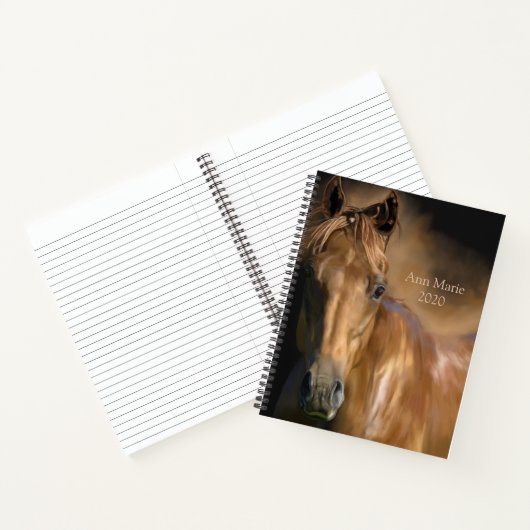 Carnet Beau Cheval (Intérieur)