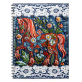Carnet Beau Cheval Brodé (Devant)