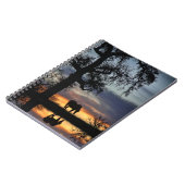 Carnet Beau Cheval et eau au coucher du soleil (Côté gauche)