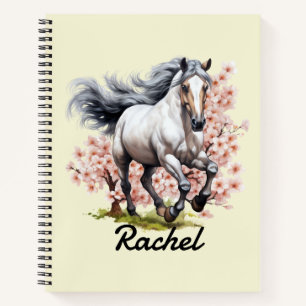 Carnet Beau cheval sauvage rouan