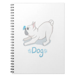 Carnet Beau Chien À Beurre Français