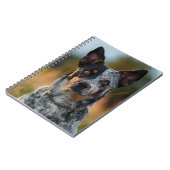 CARNET BEAU CHIEN AUSTRALIEN EN CHIEN DE CHIEN (Côté gauche)