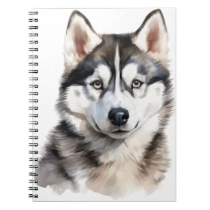 CARNET BEAU CHIEN SIBÉRIEN HUSKY