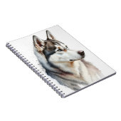 CARNET BEAU CHIEN SIBÉRIEN HUSKY (Côté Droit)