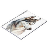 CARNET BEAU CHIEN SIBÉRIEN HUSKY (Côté gauche)