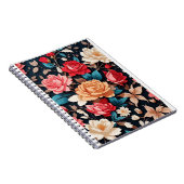 Carnet Beau Classeur floral (Côté Droit)