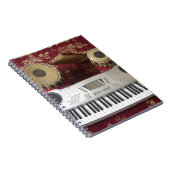 Carnet Beau Coin Créatif : Tapisserie musicale (Côté Droit)