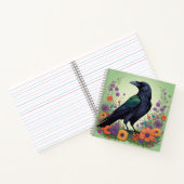 Carnet Beau corbeau noir (Intérieur)