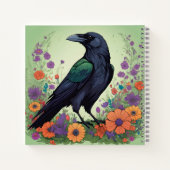 Carnet Beau corbeau noir (Dos)