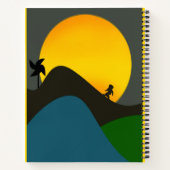 Carnet Beau coucher de soleil (Dos)