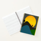 Carnet Beau coucher de soleil (Intérieur)