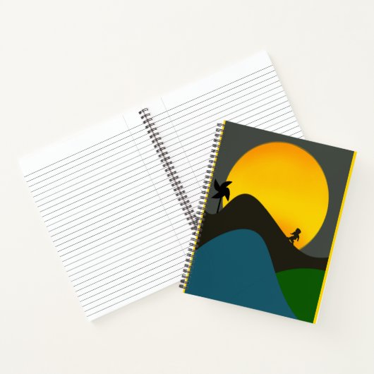 Carnet Beau coucher de soleil (Intérieur)