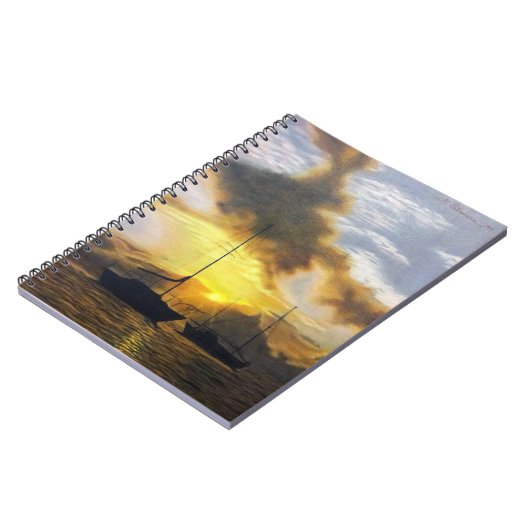 Carnet Beau coucher du soleil (Côté gauche)