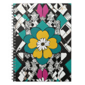 Carnet Beau design floral (Devant)