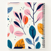 Carnet Beau Design Floral (Dos)