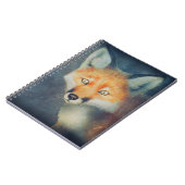 Carnet Beau Fox Art spirale liée (Côté gauche)