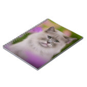 Carnet Beau Maine Coon Himalayan Chat (Côté gauche)
