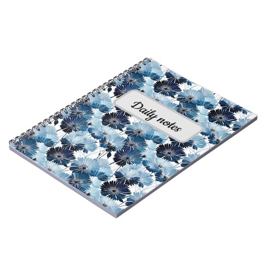 Carnet Beau Maître bleu (Côté gauche)