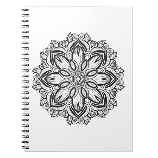 Carnet Beau mandala (Devant)