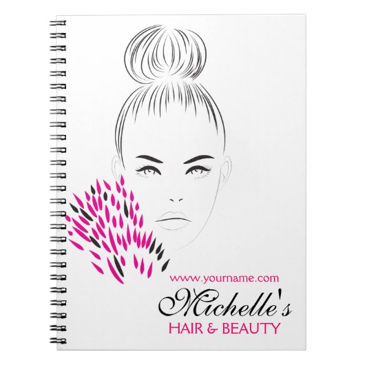 Carnet Beau marquage à chaud d'illustration de mode de (Devant)