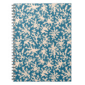 Carnet Beau Motif corallien (Devant)