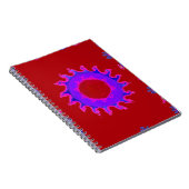 Carnet Beau Motif Indien Mehndi Art Design (Côté Droit)