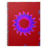 Carnet Beau Motif Indien Mehndi Art Design (Devant)