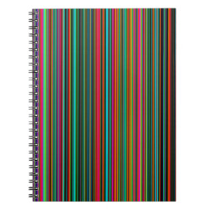Carnet Beau Motif multicolore coloré