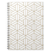 Carnet Beau motif sans Seamless shoji kumiko japonaise, (Devant)