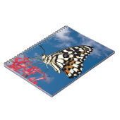 Carnet Beau Papillon (Côté gauche)